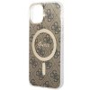 Guess GUHMP13MH4STW iPhone 13 / 14 / 156.1 brązowy/brown hardcase 4G MagSafe